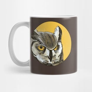 Owl- circle edit Mug